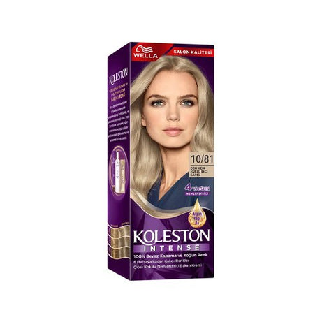 Wella Koleston Intense 10/81 Çok Açık Küllü Inci Sarı