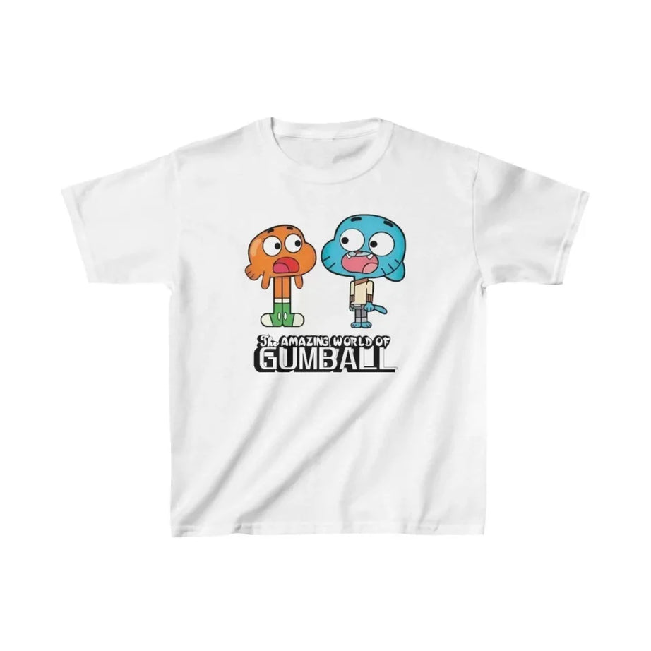 Çocuk Unisex Baskılı T-Shirt - Beyaz